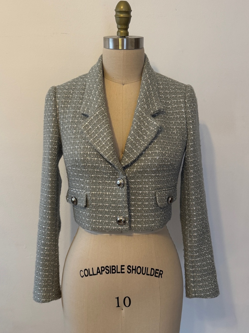 EXPRESS Cropped Tweed Women's Jacket